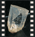 Topaz crystal. Urul'ga, Zabaikalie, Russia